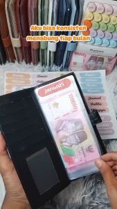 [BISA COD] stiker hari dan bulan polos dompet budgeting disiplin keuangan bulanan dompet organizer Paper Stationery
