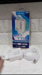 Charger untuk Vivo Y11 180W Super Vooc & Data Cable Fast Charging