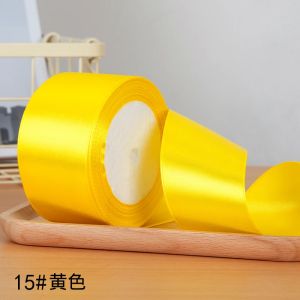 22Yards/Roll 5cm Silk Satin Ribbon Handmade Crafts Materials Christmas Party DIY Gift Box Wrap Party Wedding Decorative