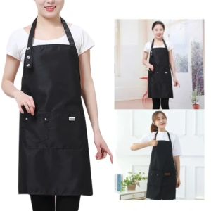 MG Celemek Anti Air Waterproof Pria Wanita Apron Kerja Barista Cafe Masak Dapur Koki Chef