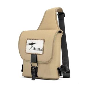 50 Caliber Universal Binoculars Backpack Crossbody Bag Rucksack Sling Bag for Hiking Camping Traveling Nylon Material