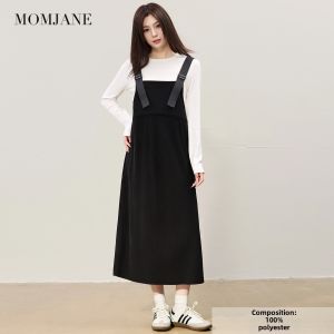 Mom Jane | Maternity Dress Elegant Strap Spring Long Dress