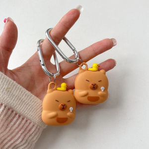 Apple AirTag Protective Case Pet Tracker Locator Anti-Lost Device Keychain Ring Silicone Material Ins Style Digital Accessories