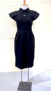 ( VT) Đầm cut out cổ bẻ thiết kế đi tiệc sang trọng  - TK2354