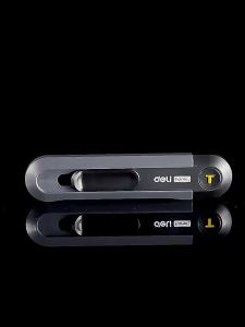 Deli Snap-off Utility Knife Retractable Box Cutters 9mm 18mm High Carbon Steel Blades Auto Lock Perfect for Office and Home use