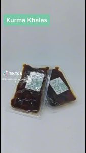 Kurma Khalas 250 Gr Kemasan Press Khalas 250 Gr vacuum \\ 500gr \\ 1000gr