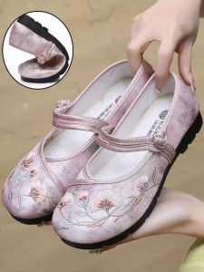 MOSHU | Embroidered Chinese Style Flats