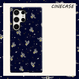 Space Bee Star Print For Samsung Galaxy S26 S25 S24 A56 A36 Dual Layer Luxury Fashion Full Lens Protective Case