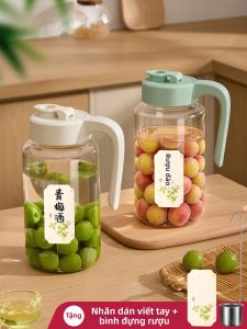 YYIEDERNG | Fruit Wine Brewing Glass Bottle