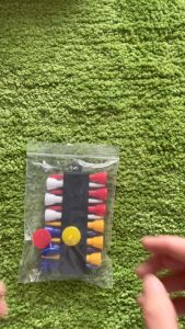 1Pcs Rubber Golf Tees Holder Carrier Golf Ball Marker Keeper Container Indispensable 10*2.4cmCan Hold 12-Tees and 3-Ball