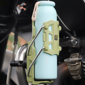 Adjustable Motorcycle Water Bottle Holder Universal Drink Holder Motorbike Handlebar Cup Cage for MTB Road Cycling ATV Bike