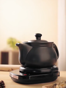 壶福砂锅熬药煲 电煮中药罐 全自动中药壶 煎药壶 家用插电煎中药壶 陶瓷分体式智能煎药壶 煮炖煲药煲砂锅药罐