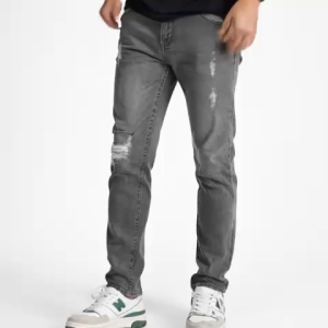 Denim long jeans pants slim fit size 28-38