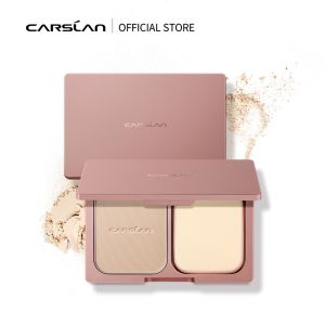 Carslan Cushion Hengli Pressed Powder Oil Control 24H Full Coverage Natural Face Makeup Beauty Cosmetics