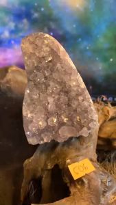 hốc bông đá thạch anh tím Amethyst tự nhiên Braxin Uruguay năng lượng vũ trụ