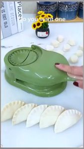 【No-profit】 Dumpling Maker DIY Kit Wrapper Presser Manual Labor Saving Ravioli Empanadas Dough SKin Molder Machine Portable Kitchen Tool