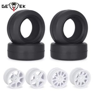 RC Racing Wheels Rims and Tires 12mm Hex for Tamiya 1/10 M03 M04 M05 MB01 MF01 XM01 SW01 T301 Accessories