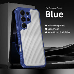 Matte Armor Shockproof Phone Case For Samsung A57 5G A56 A54 A17 A16 A36 A37 A35 A15 A14 A13 A07 A06 A05s A05 Funda Cover Capa