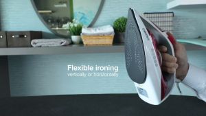 Cornell 1600w Steam Iron with Non-Stick Soleplate & Safety Cut-Off - Model: CSI-S1601S