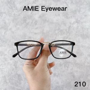 Gọng kính cận nam nữ AMIE Eyewear mắt kính vuông chất liệu nhựa dẻo phụ kiện thời trang 210
