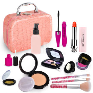 Kids Toys Simulation Cosmetics Set Pretend Makeup Toys Girls Play House Simulation Make up Educational Toys for Girls Fun Game