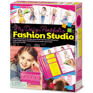Childrens DIY Fashion Design Drawing Kit