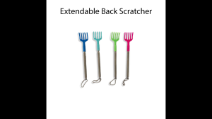 Extendable Backscratcher-Colored - Multicolor Extendable Back Scratcher for Back Scratching