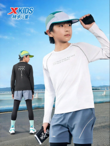 XTEP | Round Neck Quick Dry Outdoor Kids T-shirt