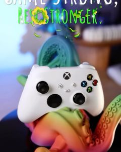 SLYCELAB Tentacle Controller Stand 3D Printed Multifunctional Holder For PS5 Switch Pro & Xbox