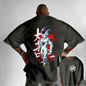 Bandai | Dragon Ball Summer T-shirt Japanese Anime Master 2000s Style Rei Kagubo Style Childrens Style and Parents Short Sleeve Shirt