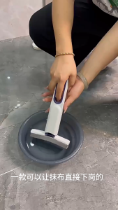 🌞XM HOME🌞ไม้ถูพื้น แบบพกพา ทำความสะอาด ห้องน้ำ กระจก เครื่องมือทำความสะอาด การดูดซับน้ำได้อย่างมีประสิทธิภาพ