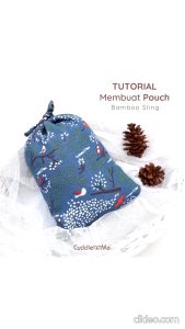 Gendongan Cuddle Me Bamboo Sling Bayi Anak CuddleMe Instan Ring Baby Carrier M Shape