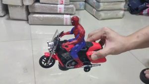 MOVING SPIDER.MAN FIGURE WITH MOTOR TOY WITH LIGHTS AND SOUNDS TOY FOR KIDS