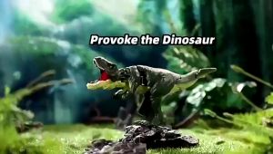 Tekan Pistol Dinosaurus: Mainan Interaktif Bersuara & Ringan