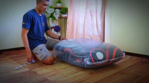 Kasur Gulung lipat Royal Kasur Lipat Busa Origina Motif karpet import LP