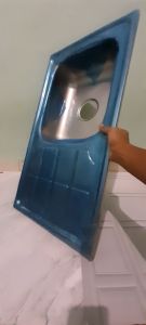 SINK/WASTAFEL/BAK CUCI PIRING STAINLESS+SARINGAN AFUR+SELANG PEMBUANGAN+KRAN KOMPLIT(76CMX40CM)