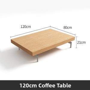 Japanese Style Simple Modern Coffee Table Walnut Color