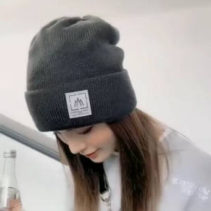 Mũ len hàn quốc kèm khăn quàng cổ nón len nam nữ trùm đầu mùa đông giữ ấm tốt