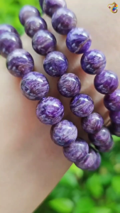 Graduation Grade Royal Purple Charoite Bracelet