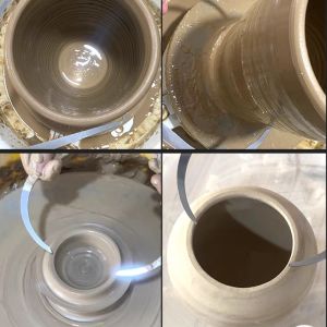 Profession 4" 8" 10" 12" Length Bent-leg Stainless Steel Caliper Clay Sculpture Ceramic Measuring Pottery Tools High Quality