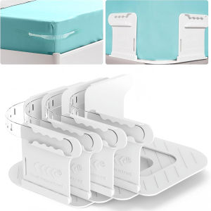 4 Cái/bộ Chịu Lực Giường Khóa Đa Năng Góc Thắt Kẹp Nhựa Đồ Gia Dụng Tấm Quan Hệ Cho Ga Giường Cố Định