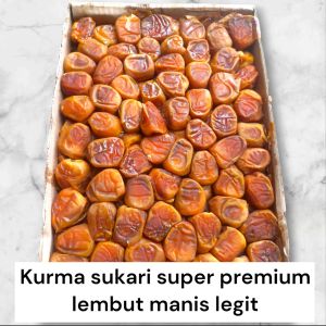 (TERBARU EXP LAMA) Kurma sukari SUKKARI PREMIUM ASLI GAK KALENGKALENG tekstur lembut luar dalam