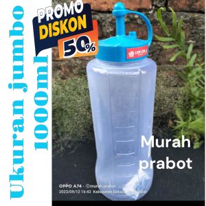 BOTOL KECAP JUMBO 1LITER/BOTOL SAOS/BOTOL SAMBAL/BOTOL MAYONES LION STAR