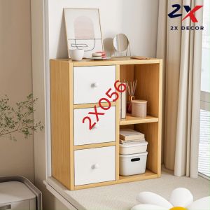 2X Decor - Tủ Sách Tủ Đựng Đồ DÙng Cho Phòng Ngủ Đa Năng Tiên Ích - 2X056