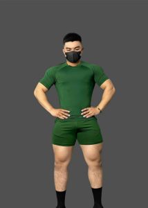 [sale cực sốc] sét bộ gym nam WARHORSE.phom body cực chất