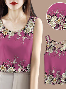 Áo Ba Lỗ Cotton Mùa Hè Cho Nữ Áo Ba Lỗ Không Tay Ôm Vừa Vặn Có Thiết Kế Chéo Lưng Áo Ba Lỗ Không Tay Thời Trang Thường Ngày