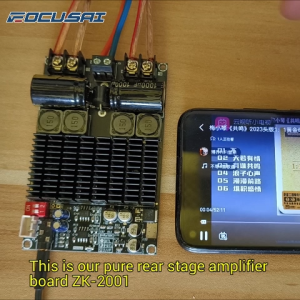 แอมป์จิ๋ว ZK2001 แอมป์ขับเบส TPA3221 2*100W DC 18-30v แอมป์จิ๋วแรงๆ แอมป์ขับซับ แอมป์จิ๋วขับซับ2001