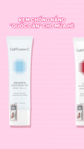 Kem Chống Nắng Dưỡng Trắng Nâng Tone Da Cell Fusion C Nâng Tone / Da Dầu Mụn / Da Khô / Mẹ Bầu / Laser
