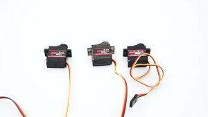 RCXAZ 9g Plastic/Iron/Copper Gear 1.6KG Digital Servo for RC Fixed-Wing Airplane Robot Car Boat Duct Plane Small Servo Motor