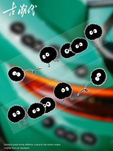 Totoro Motorcycle Sticker: A Creative Personalized Car Decal